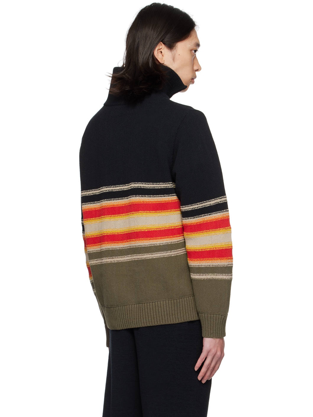 Multicolor Tape Sweater - 3