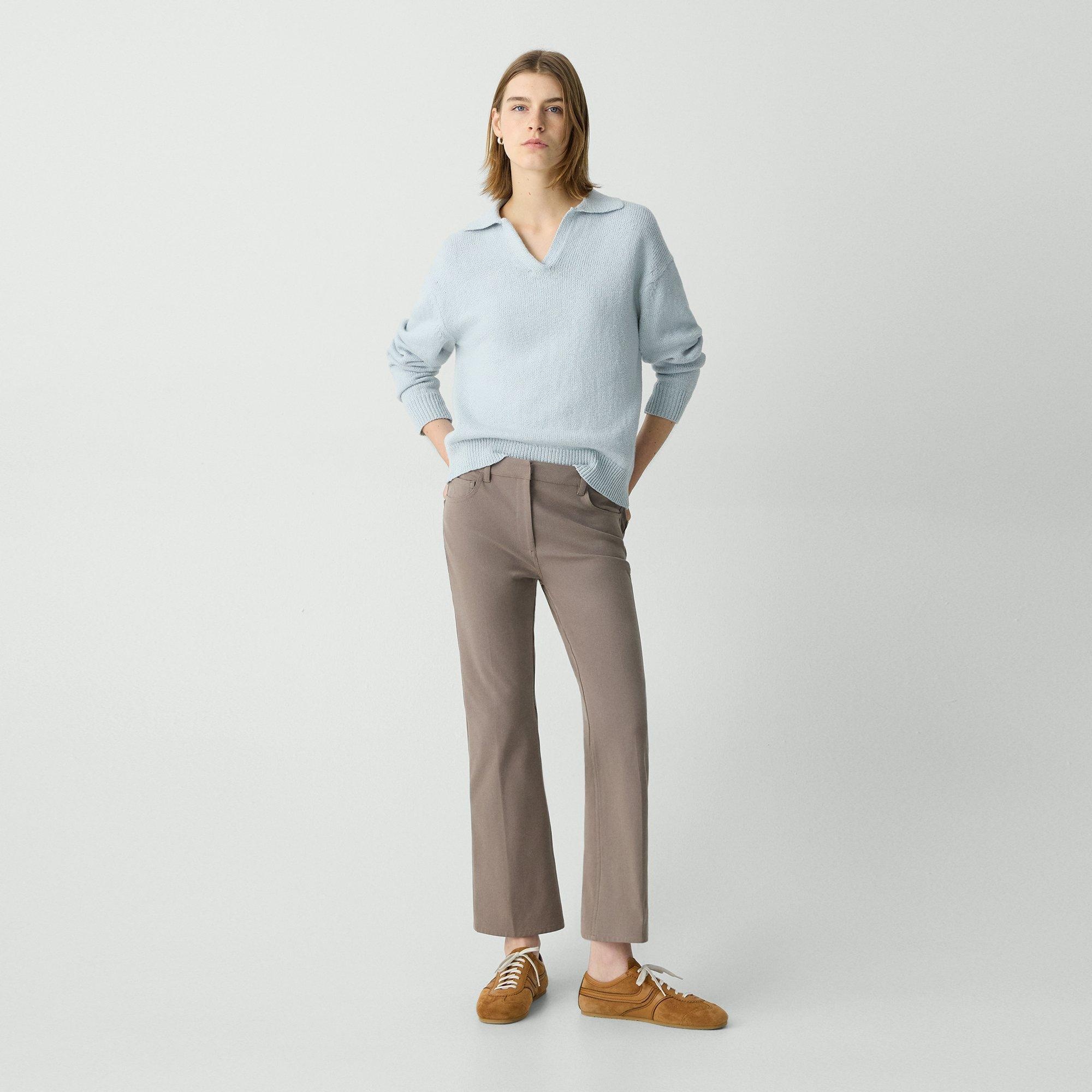 Polo Sweater in Cotton-Wool Bouclé - 6