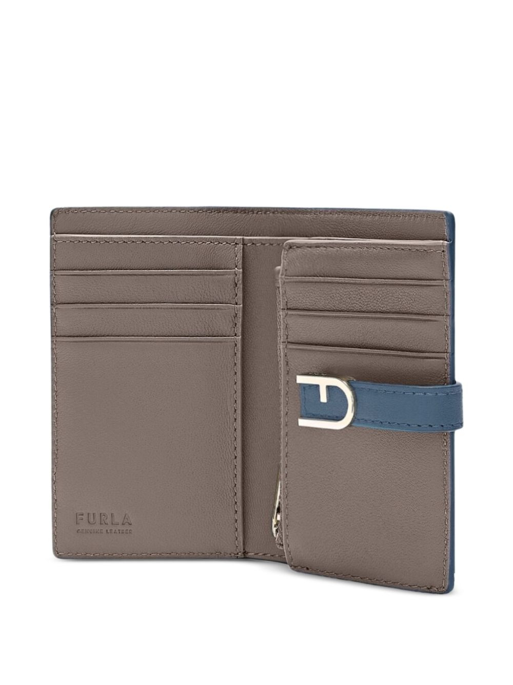 buckle-fastening leather wallet - 4