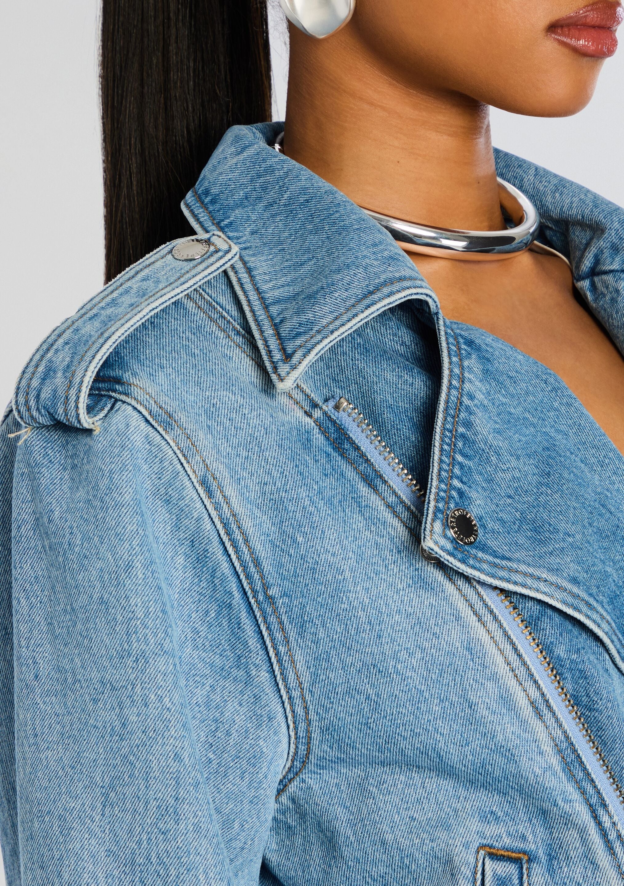 SHAY DENIM JACKET - 3