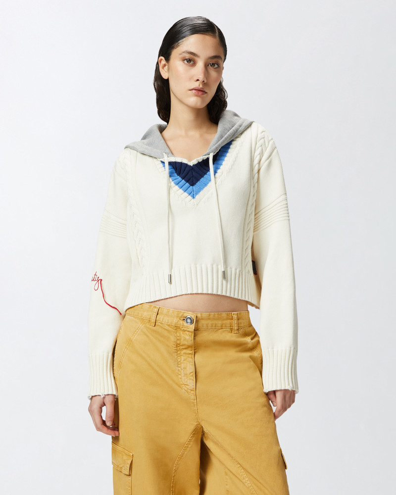 VARSITY-STYLE FLEECE HOODIE 2