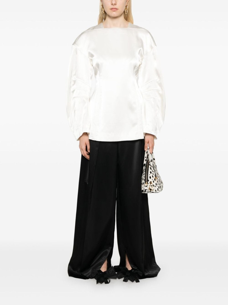 Jil Sander pleated trousers outlook