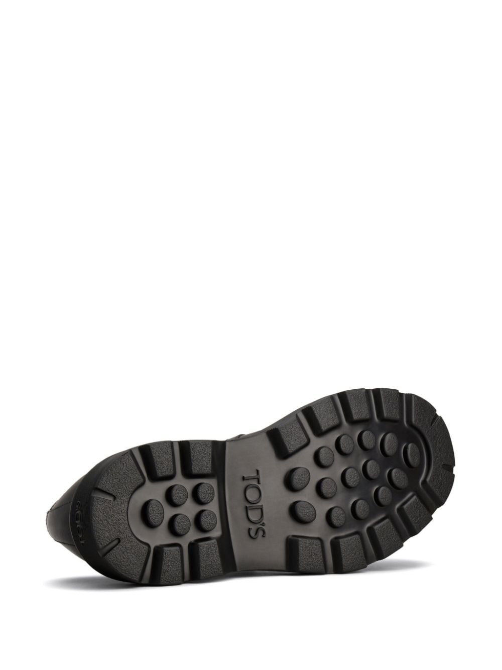 lace-up leather derby shoes - 4