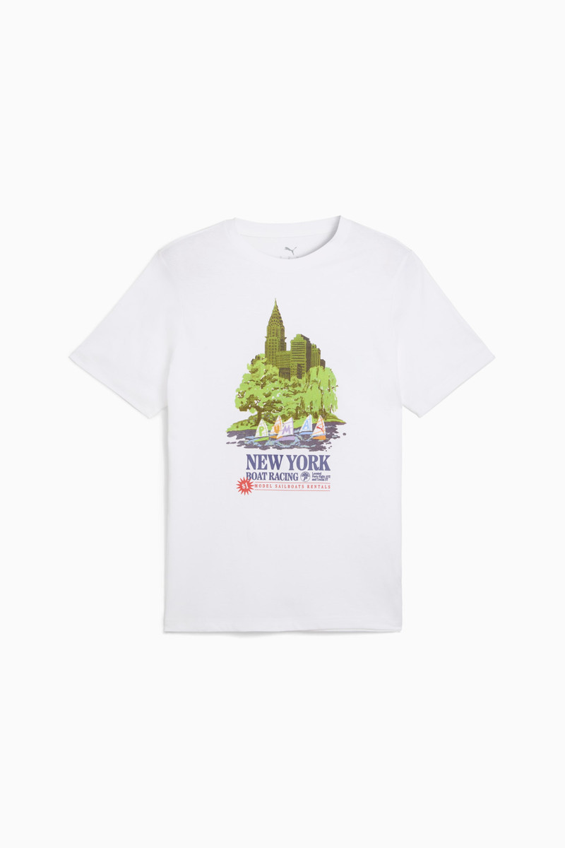 NYC Men's Boat Graphic Tee 1