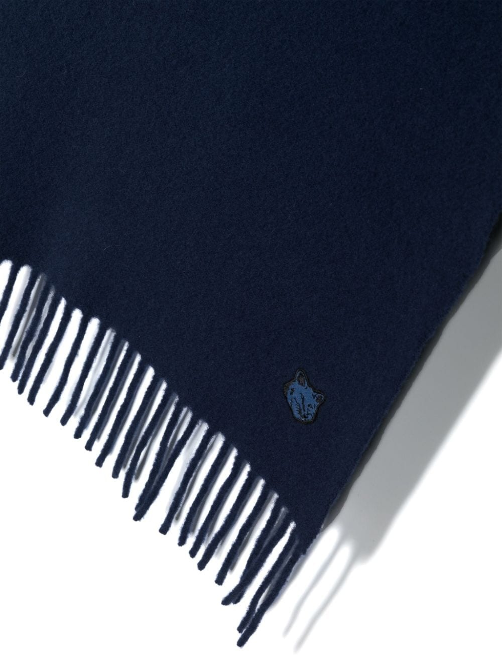 Chillax Fox-motif wool scarf - 2