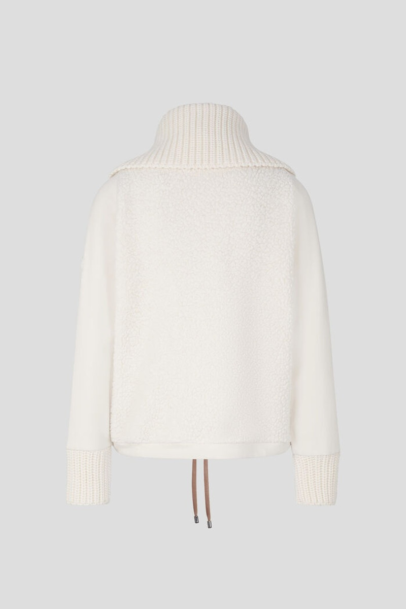 BOGNER Wanda Teddy sweatshirt in Off-white outlook