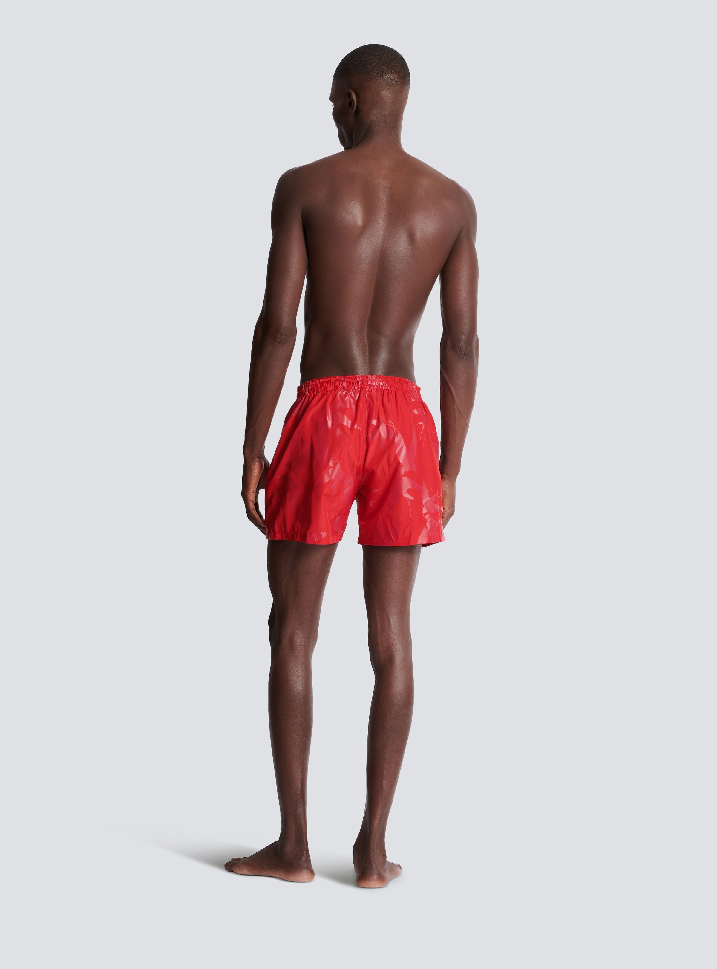 Swallow printed swim shorts - 4