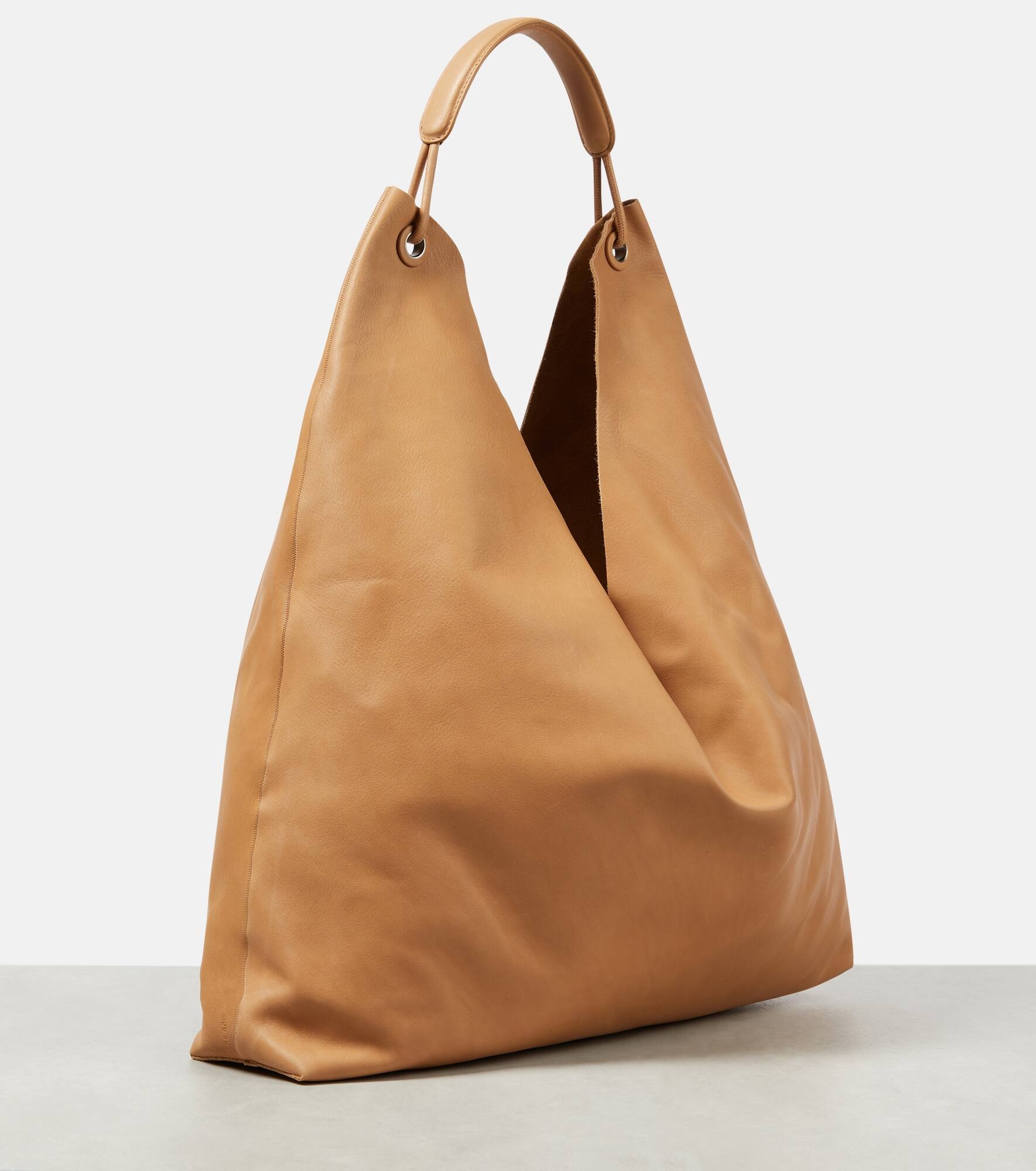 Bindle leather tote bag - 4