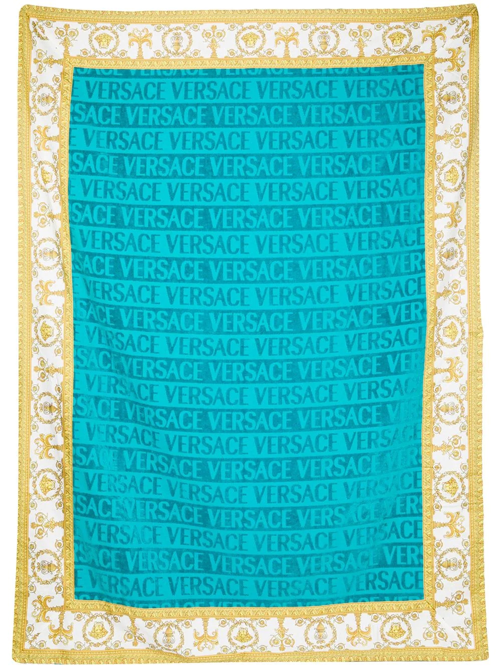 Baroque trim beach towel - 3