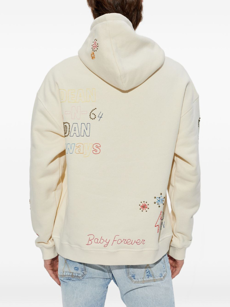 embroidered hooded sweater 4