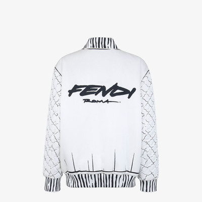 FENDI Fendi Roma Joshua Vides silk bomber outlook