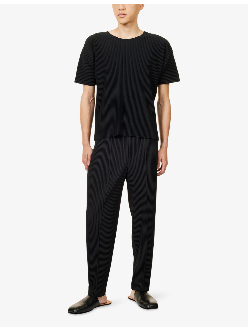 Compleat Pleated Knitted Trousers - 2