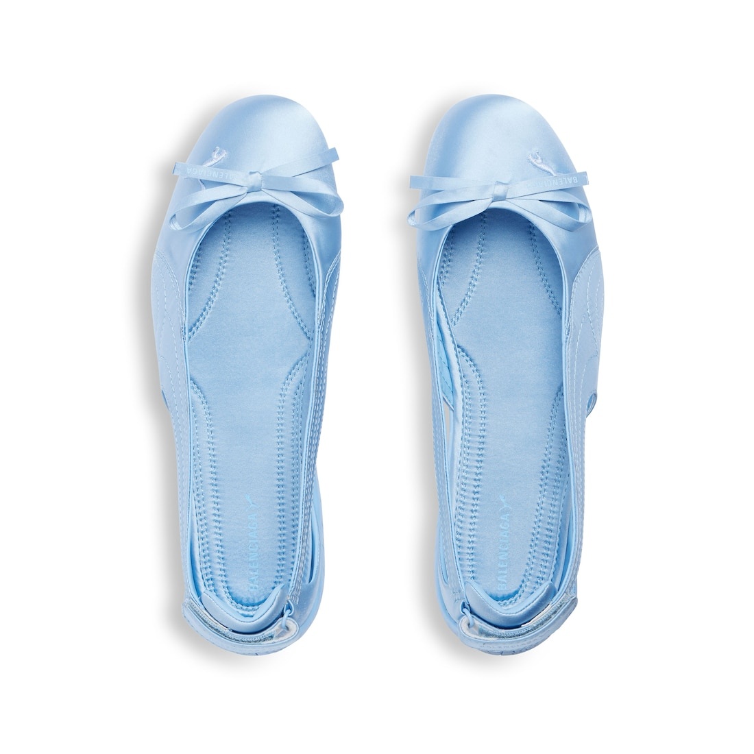 Women's Speedcat Ballet Satin Balenciaga in Light Blue - 6