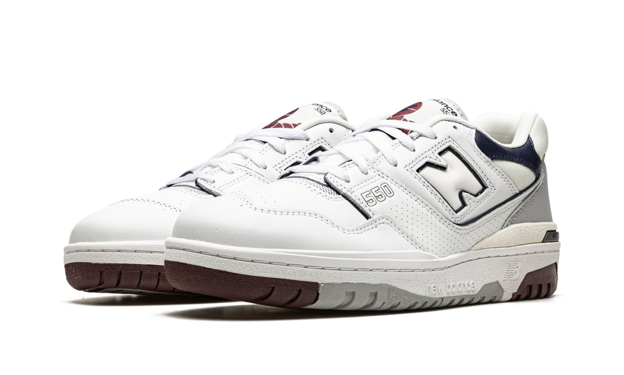 550 "White / Indigo / Burgundy" - 2