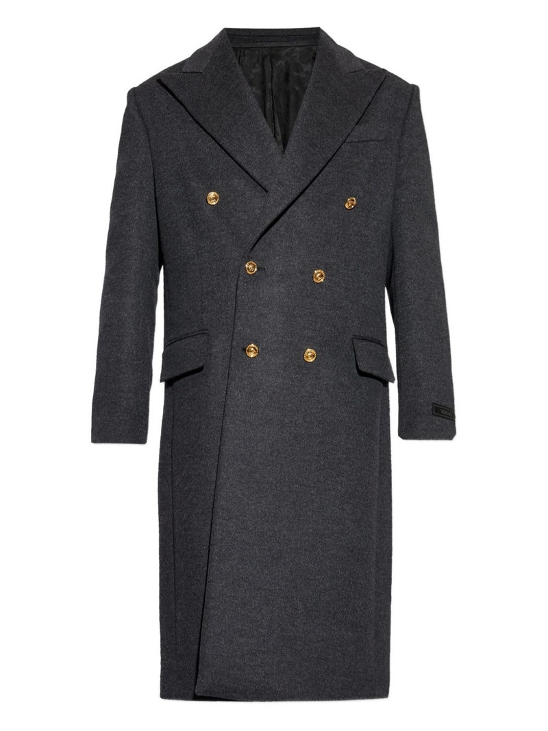 double-breasted buttoned coat 1