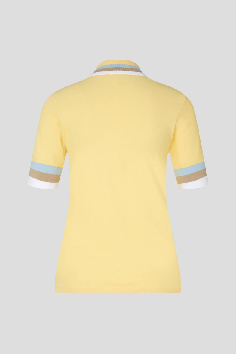 BOGNER ELONIE FUNCTIONAL POLO SHIRT IN PASTEL YELLOW outlook