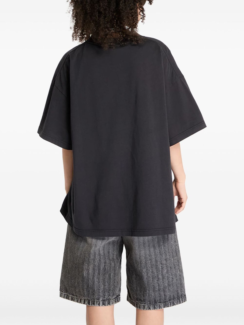 umbro slogan-print oversized T-shirt outlook