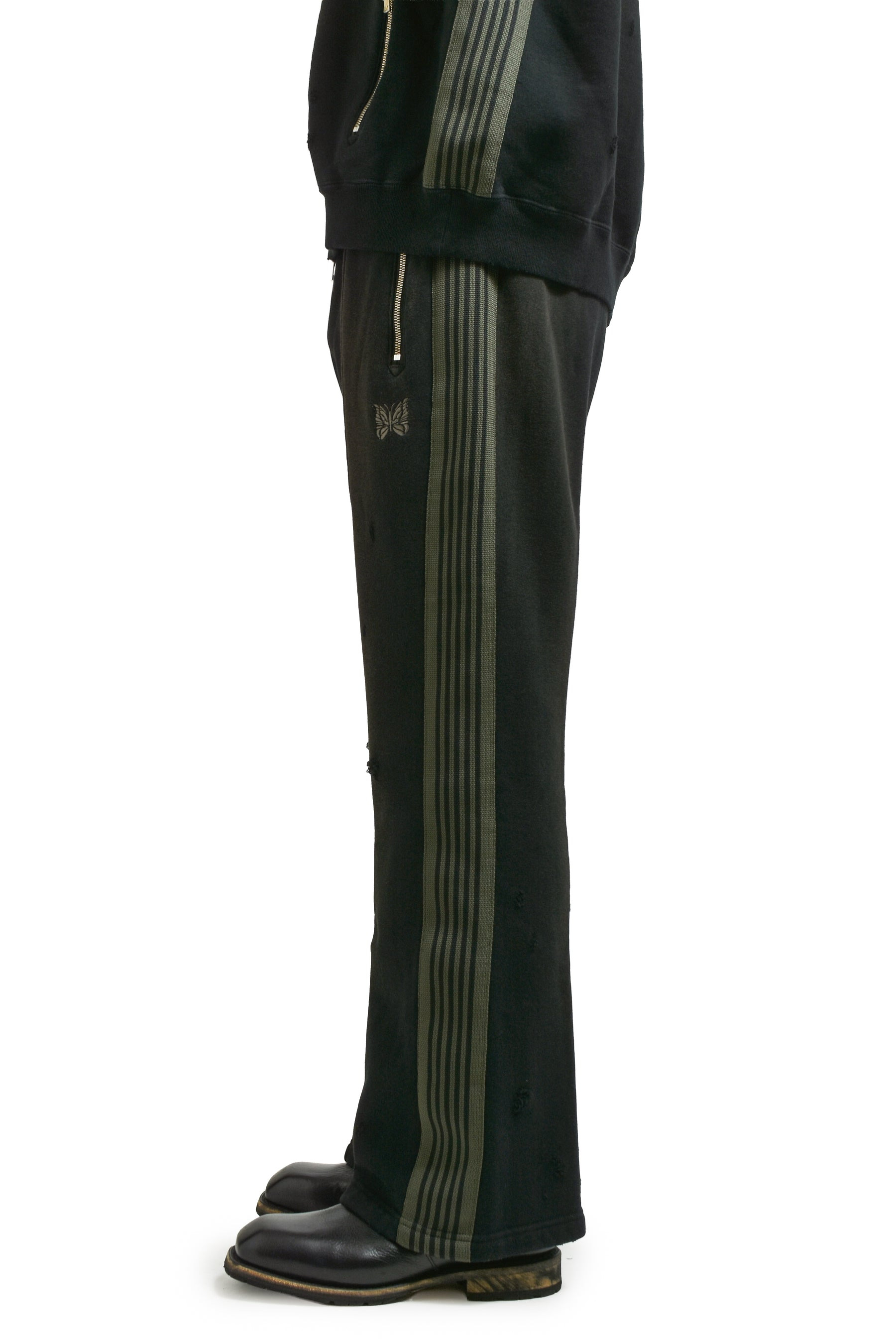 BOOT-CUT TRACK PANT(EXCLUSIVE) / BLK - 3