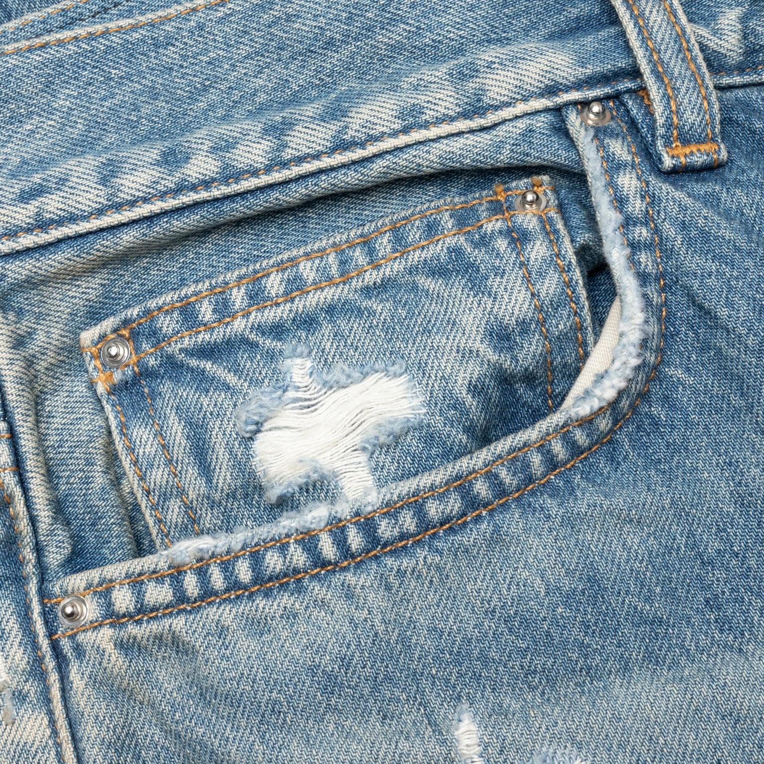 RELEASED HEM STRAIGHT JEAN - CRAFTED INDIGO - 3