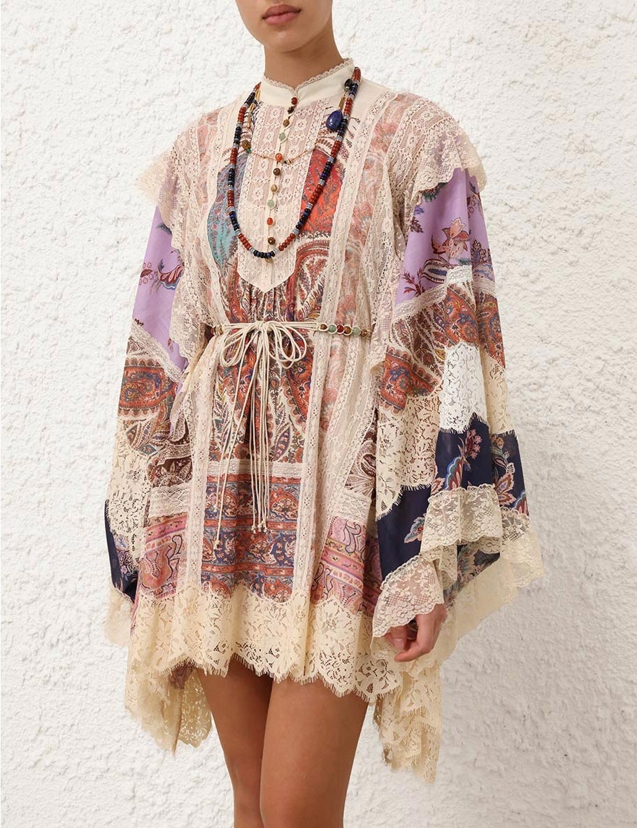 RHIANNON BILLOW MINI DRESS - 2