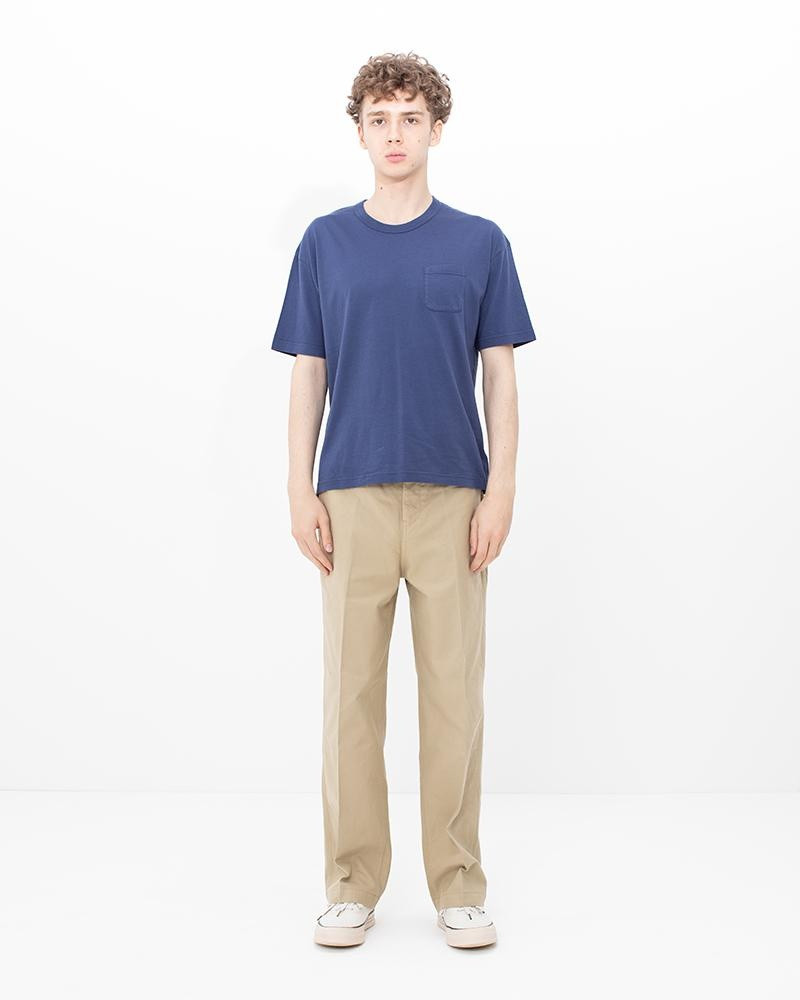 visvim ULTIMATE JUMBO TEE S/S NAVY outlook