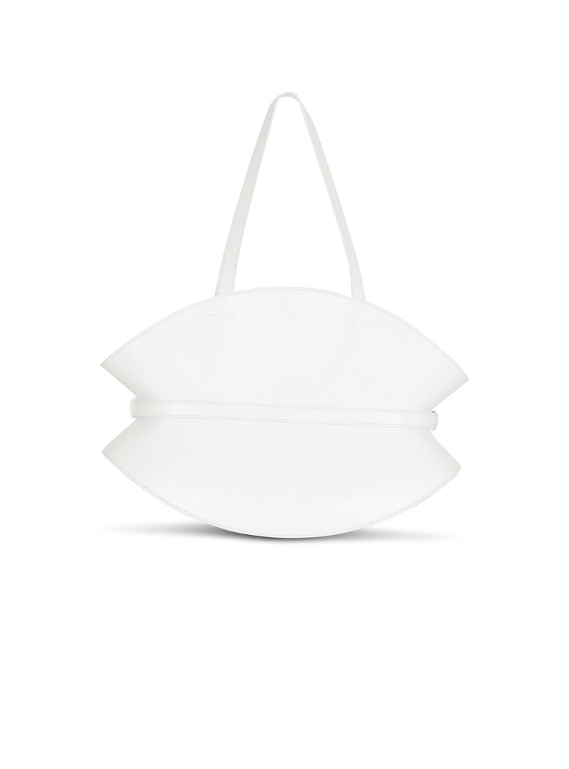Medium Shuffle bag in calfskin leather 4