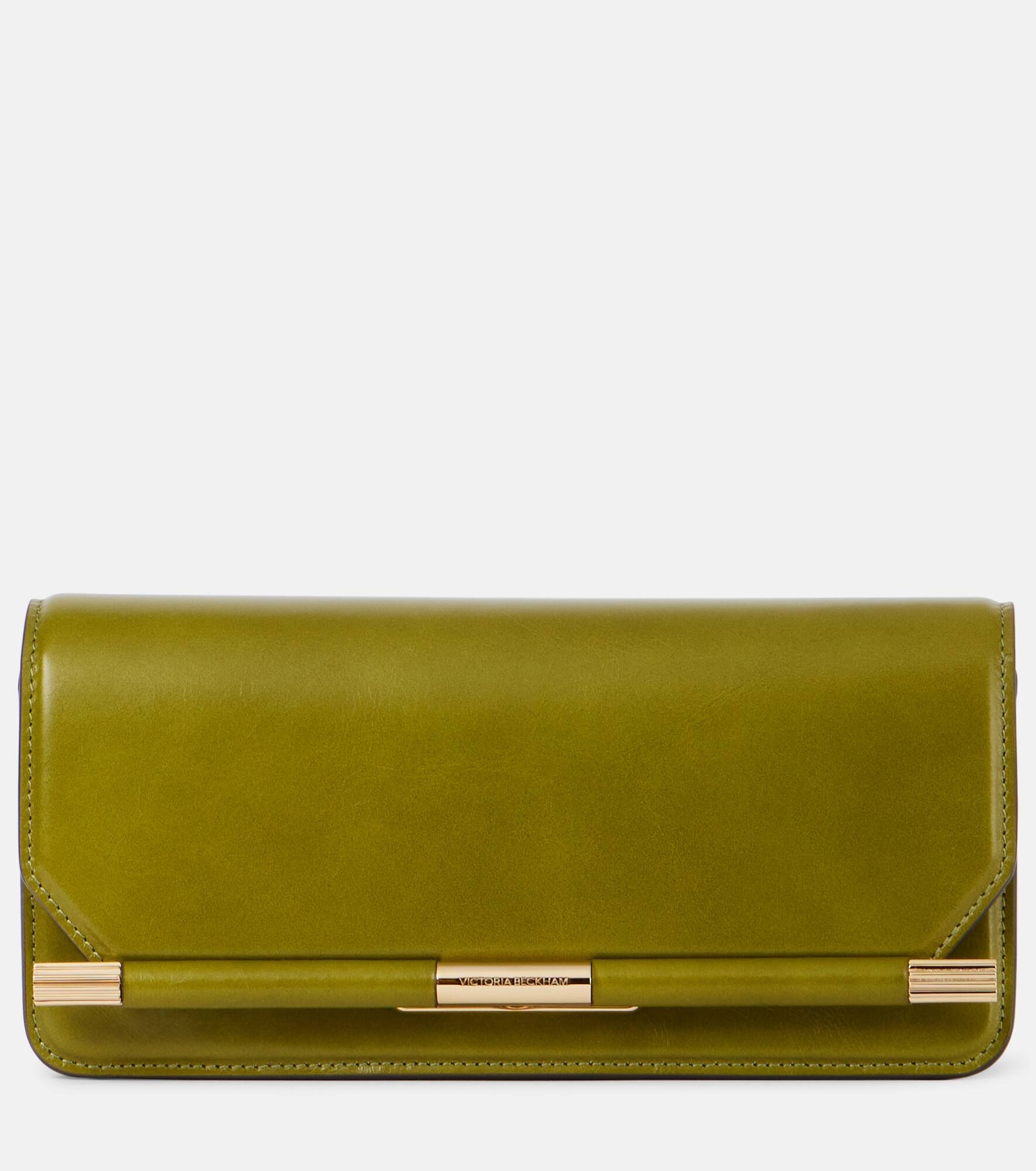 202 distressed leather clutch - 1