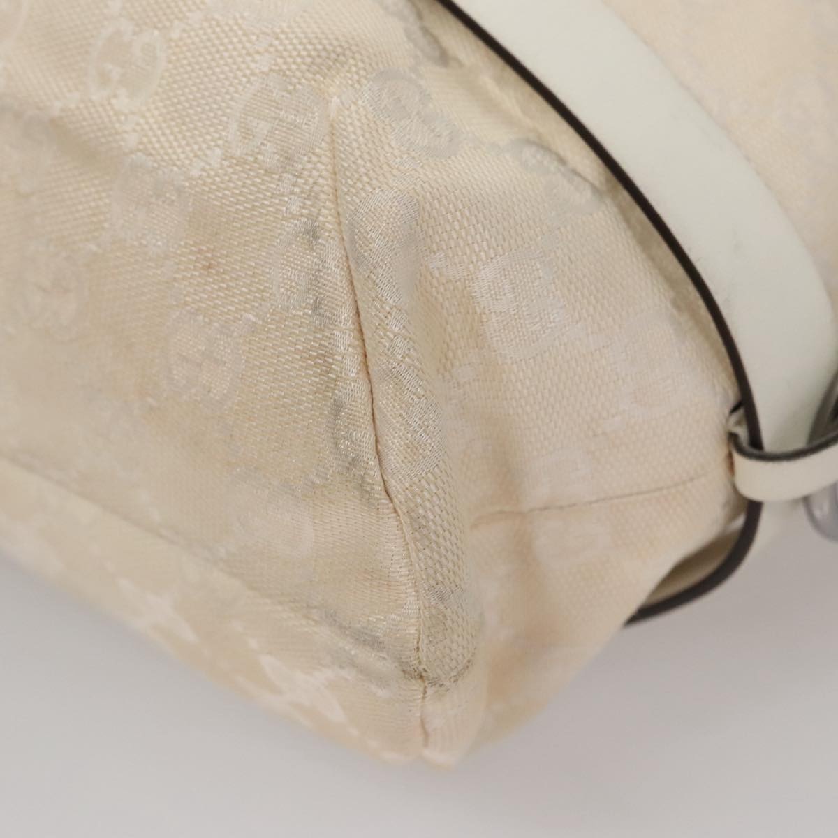 GUCCI GG Canvas Tote Bag White - 13