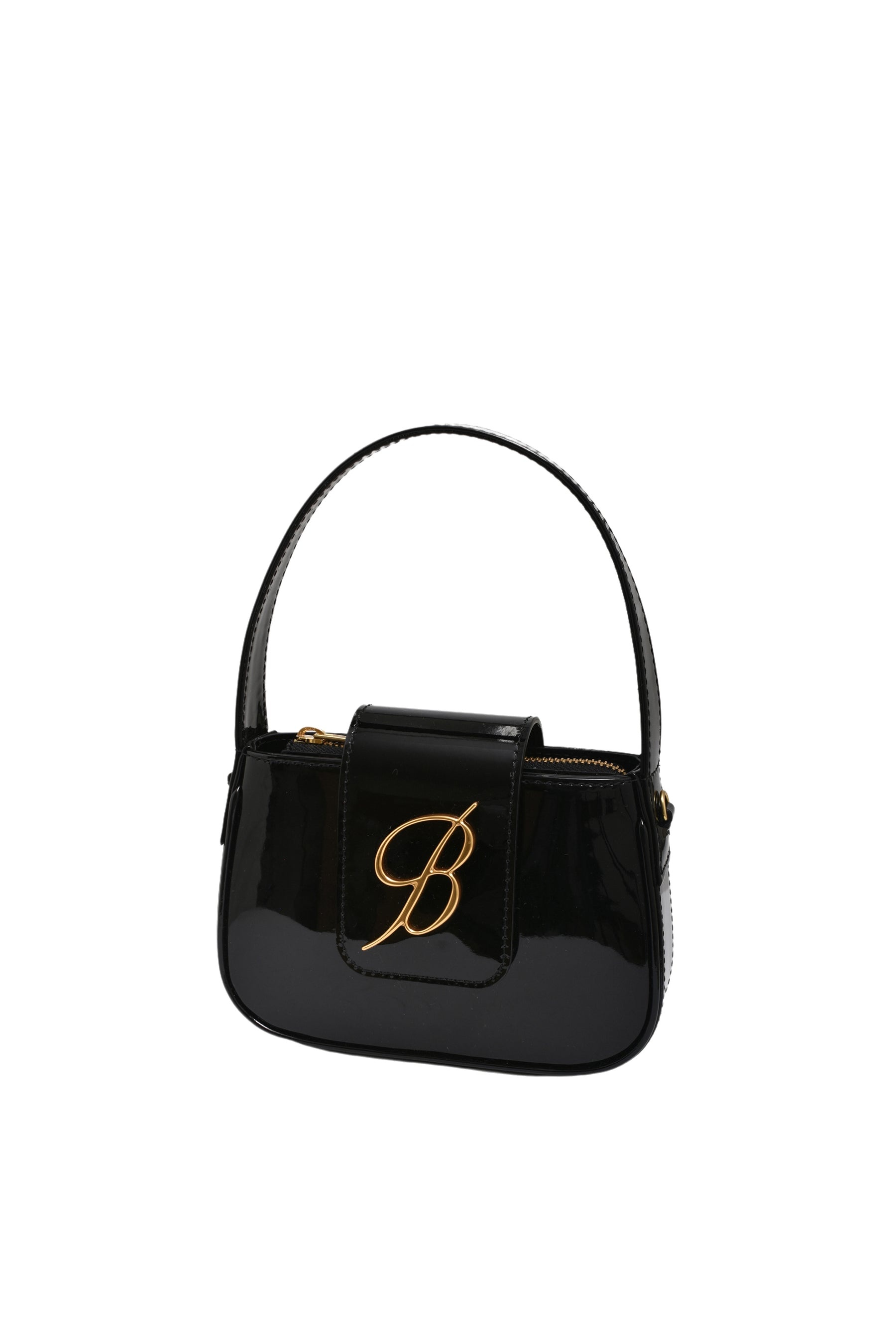 BORSA IN VERNICE / NERO - 4