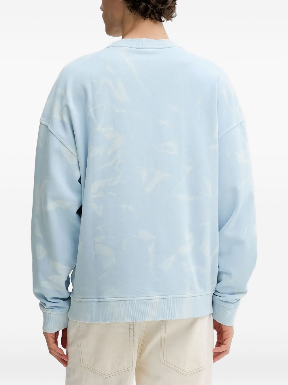 Nustroyos tie-dye embroidered sweatshirt - 4