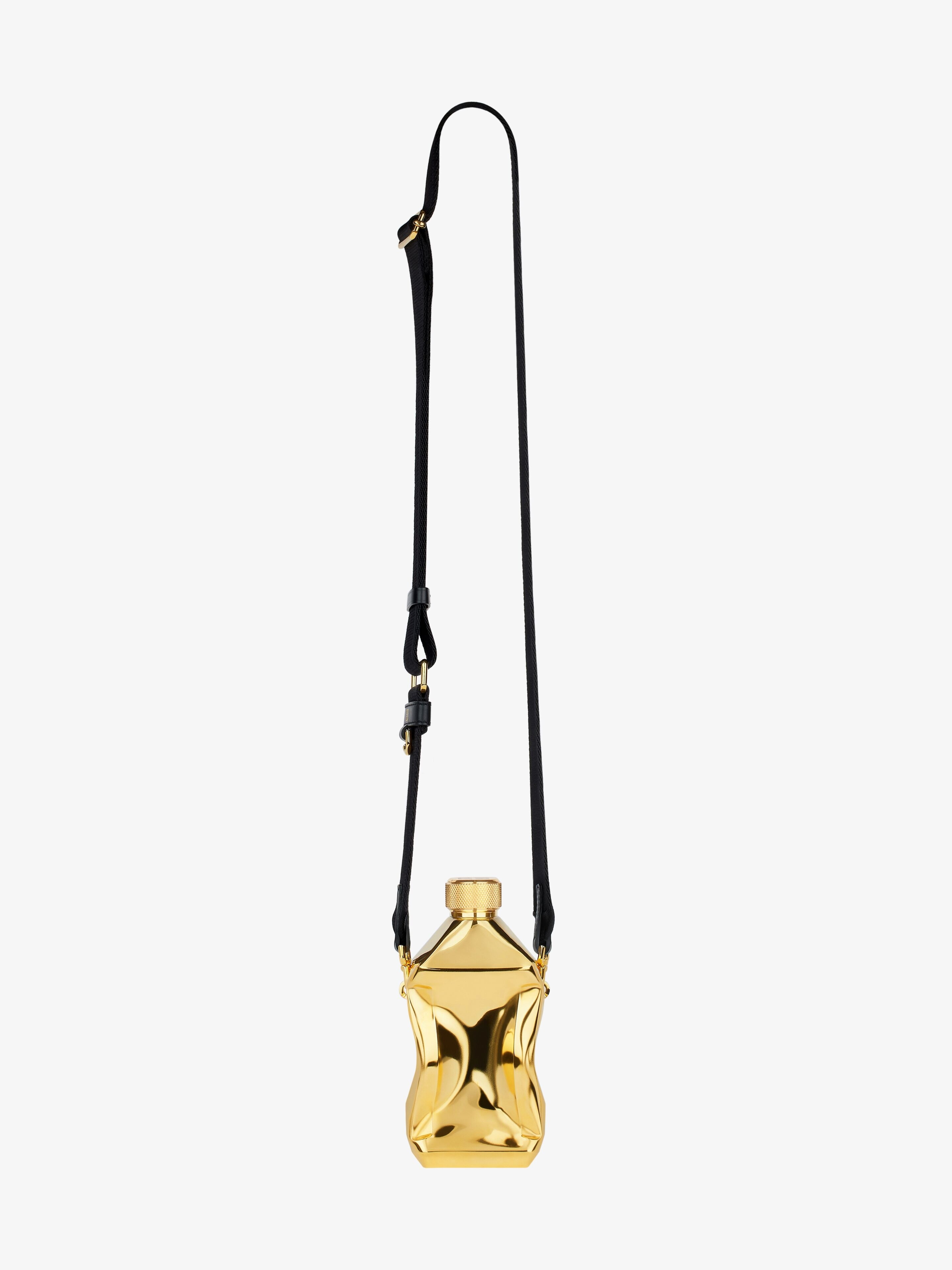 GIVENCHY 4G CRUSHED FLASK IN METAL WITH STRAP - 5