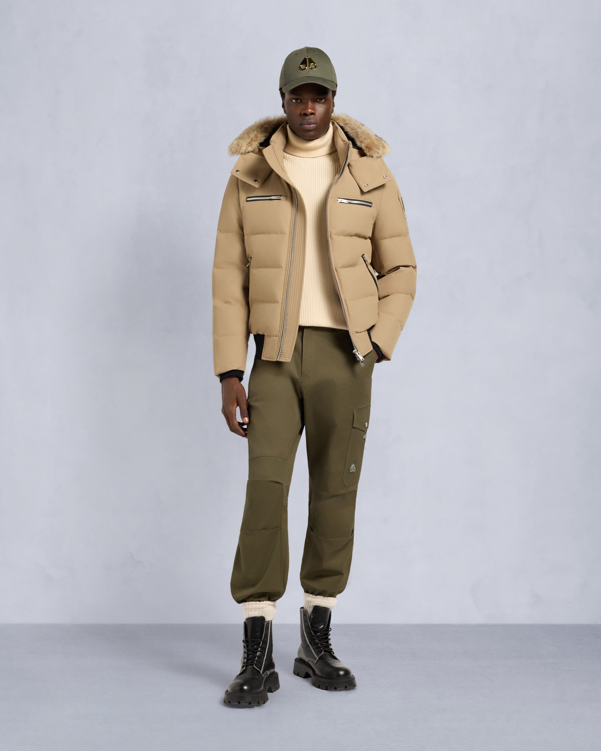 CLOUD SHEARLING BOMBER JACKET - 2