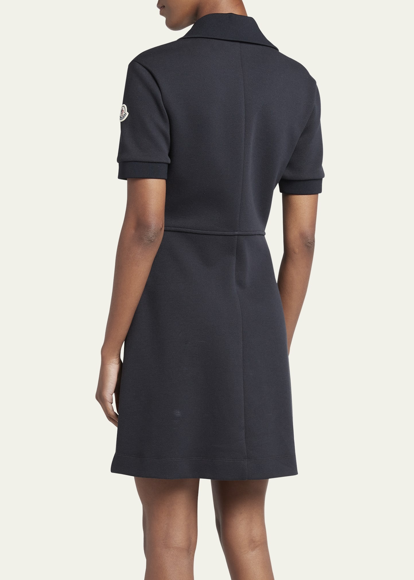 Short-Sleeve Mini Shirtdress - 3