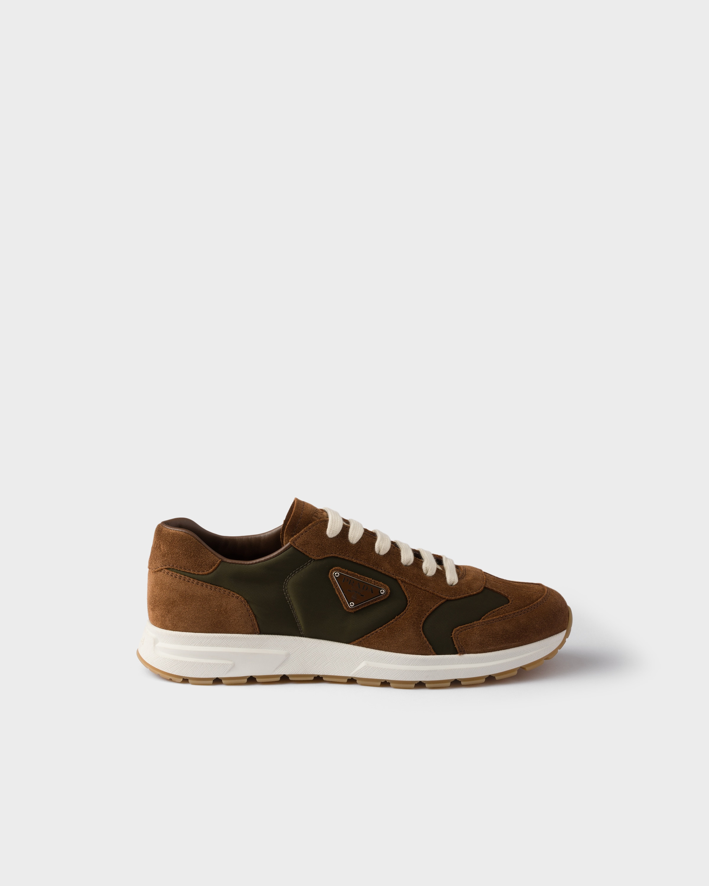 Suede and Re-Nylon sneakers - 2