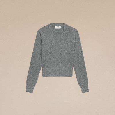 AMI Paris Tonal Ami De Coeur Sweater outlook