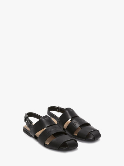 JW Anderson LEATHER FISHERMAN SANDALS outlook
