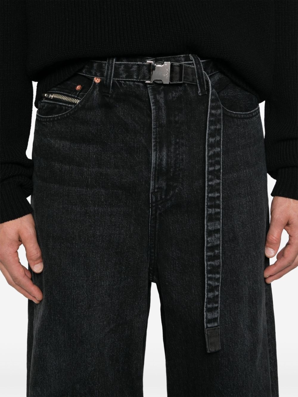 wide-leg jeans - 5