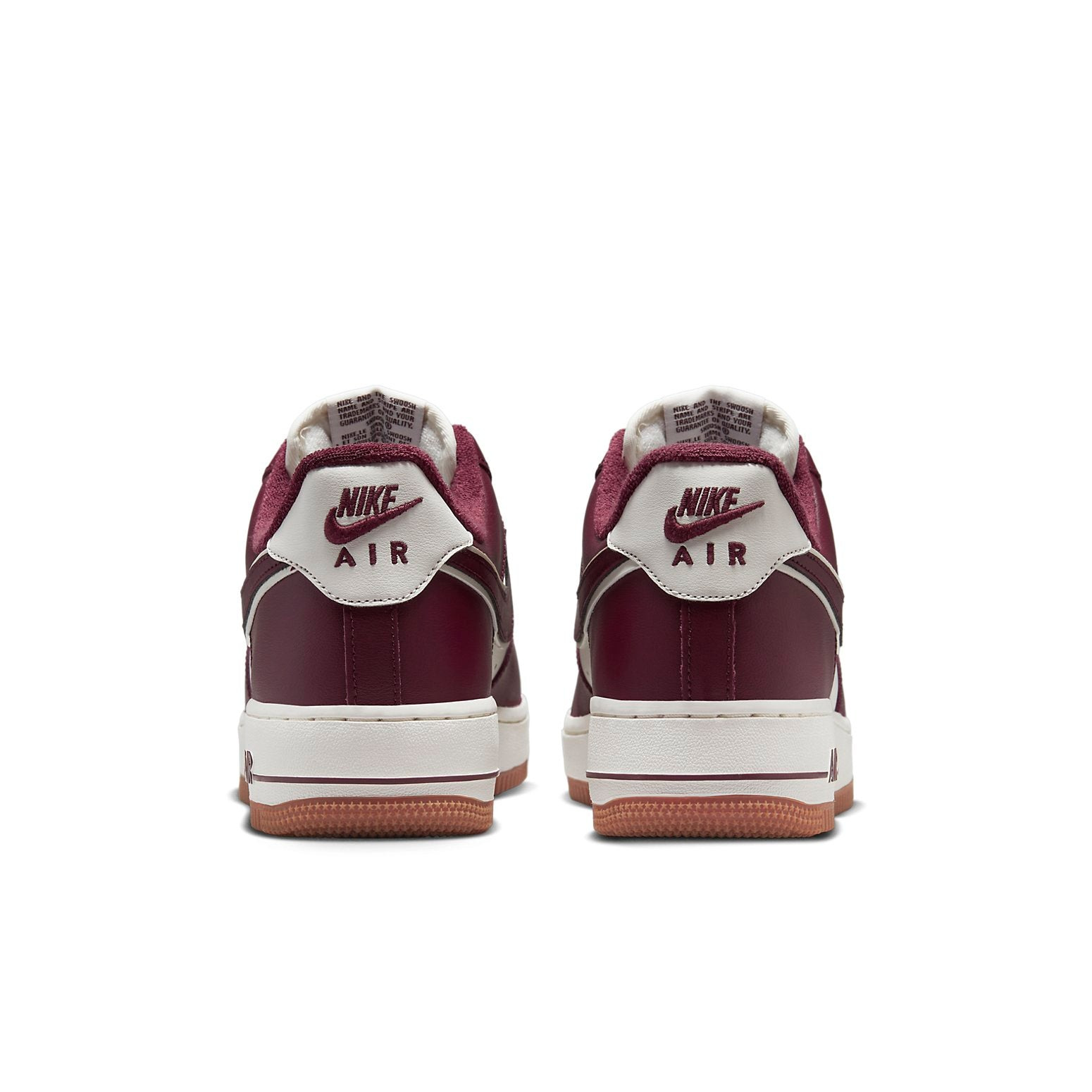 Nike Air Force 1 '07 LV8 'College Pack - Night Maroon' DQ7659-102 - 5
