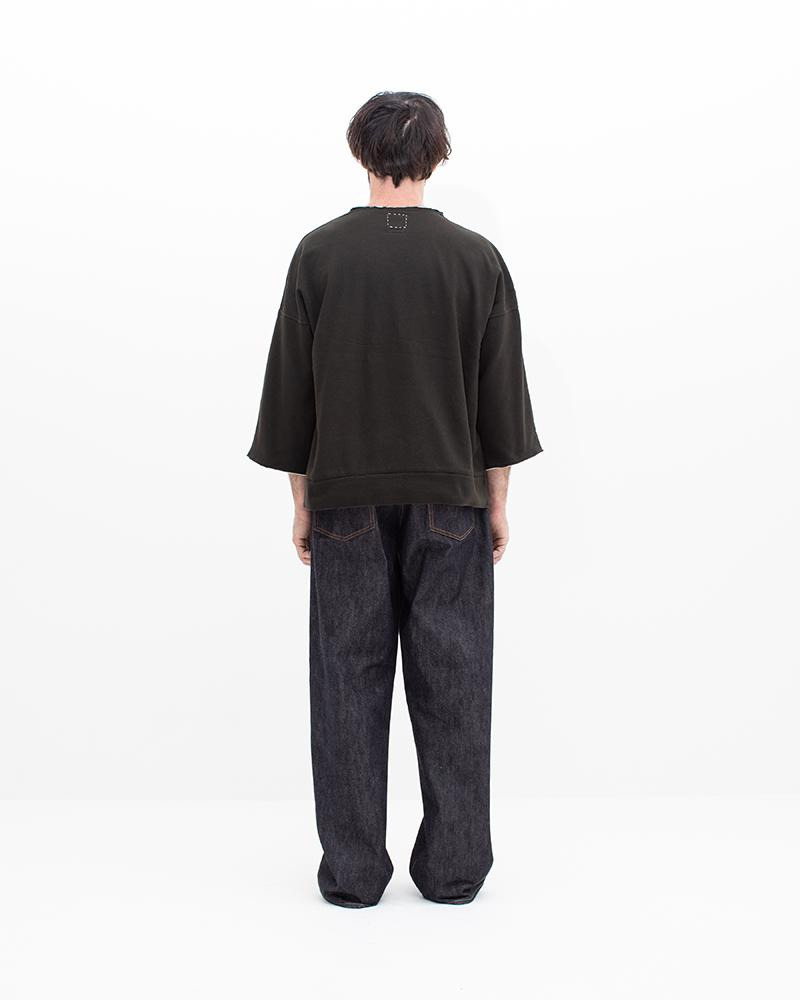BURROW DUAL SWEAT DMGD BLACK - 3