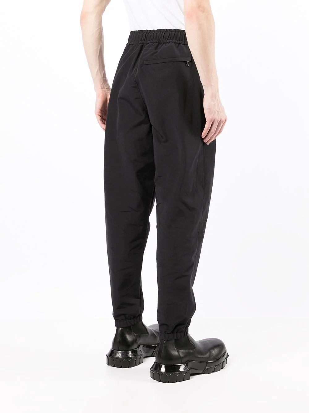 elasticated-waist trousers - 4