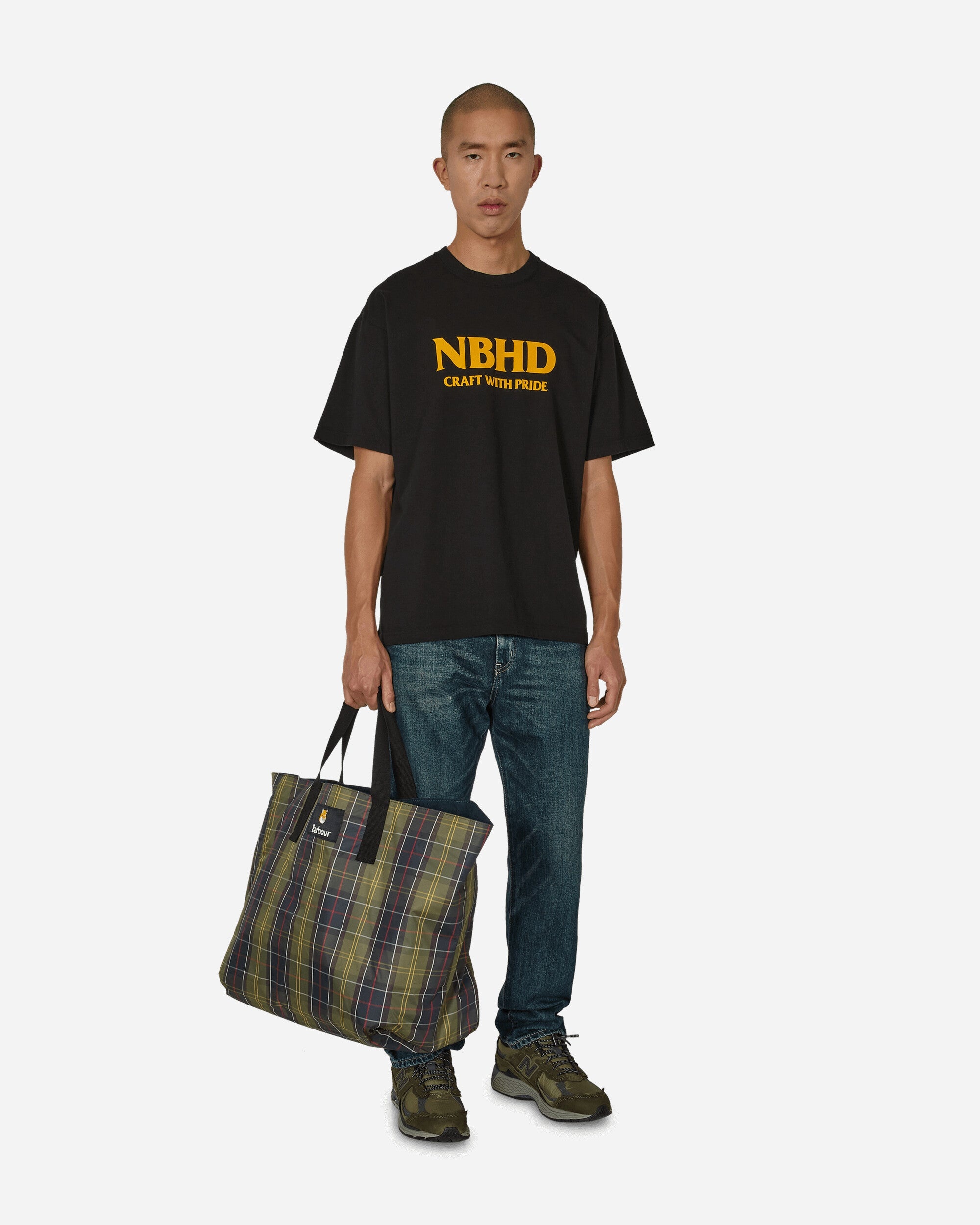 NEIGHBORHOOD Washed Denim DP Mid Pants Indigo | slamjam