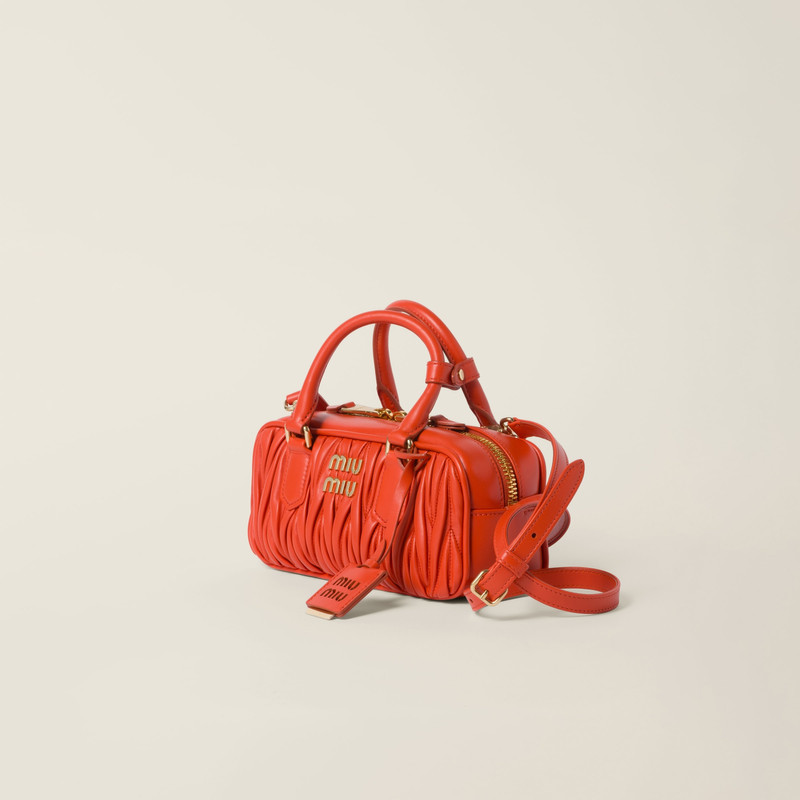 Miu Miu Arcadie matelassé nappa leather bag outlook