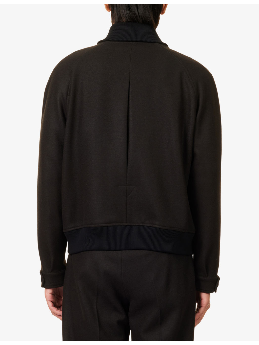 Boiled Wool Blouson Jacket - 4