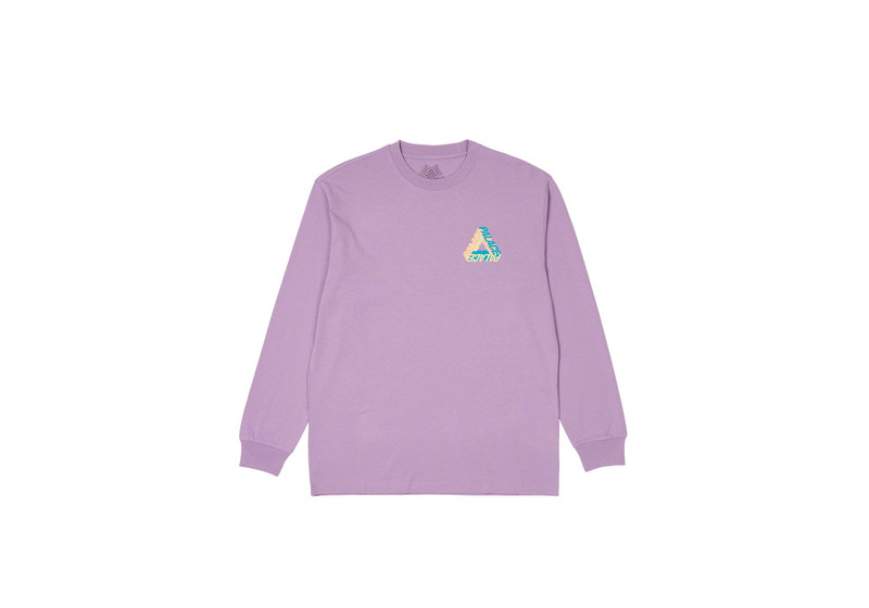 P-3D LONGSLEEVE 라이트 퍼플 - 1