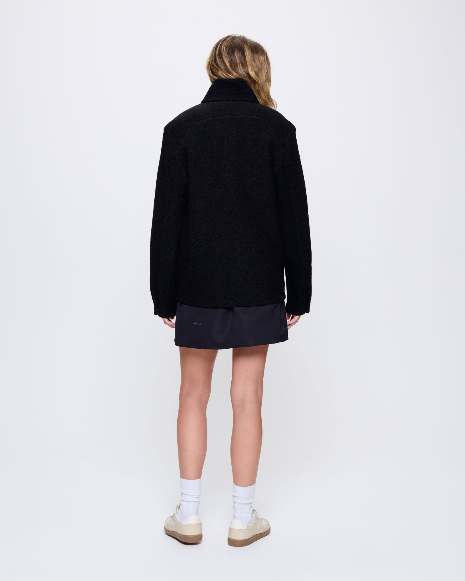 Women's DNA Utility Wool Jacket - Black - 5