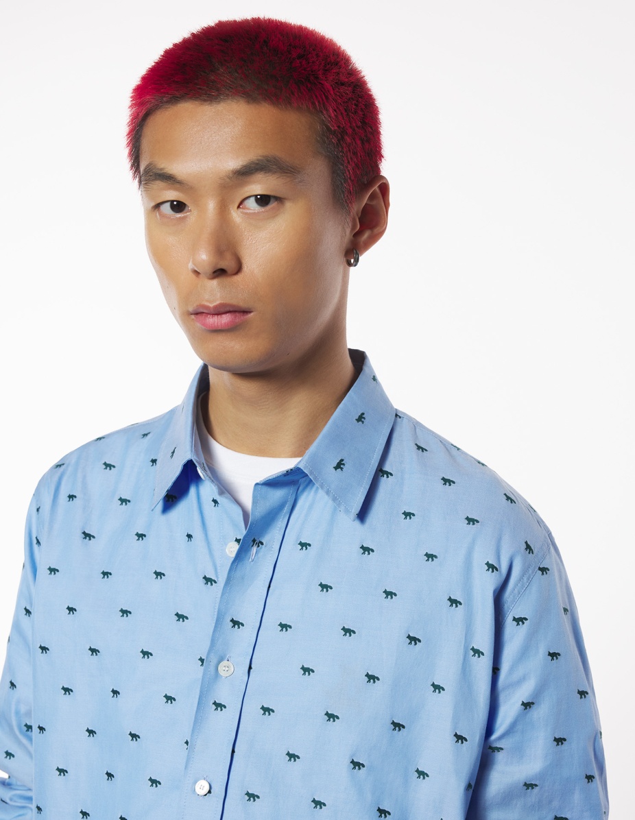 PROFILE FOX CASUAL STRIPED SHIRT - 4