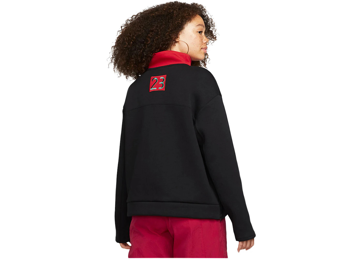 Jordan Women's Nina Chanel Pullover 1/4 Zip Black - 2