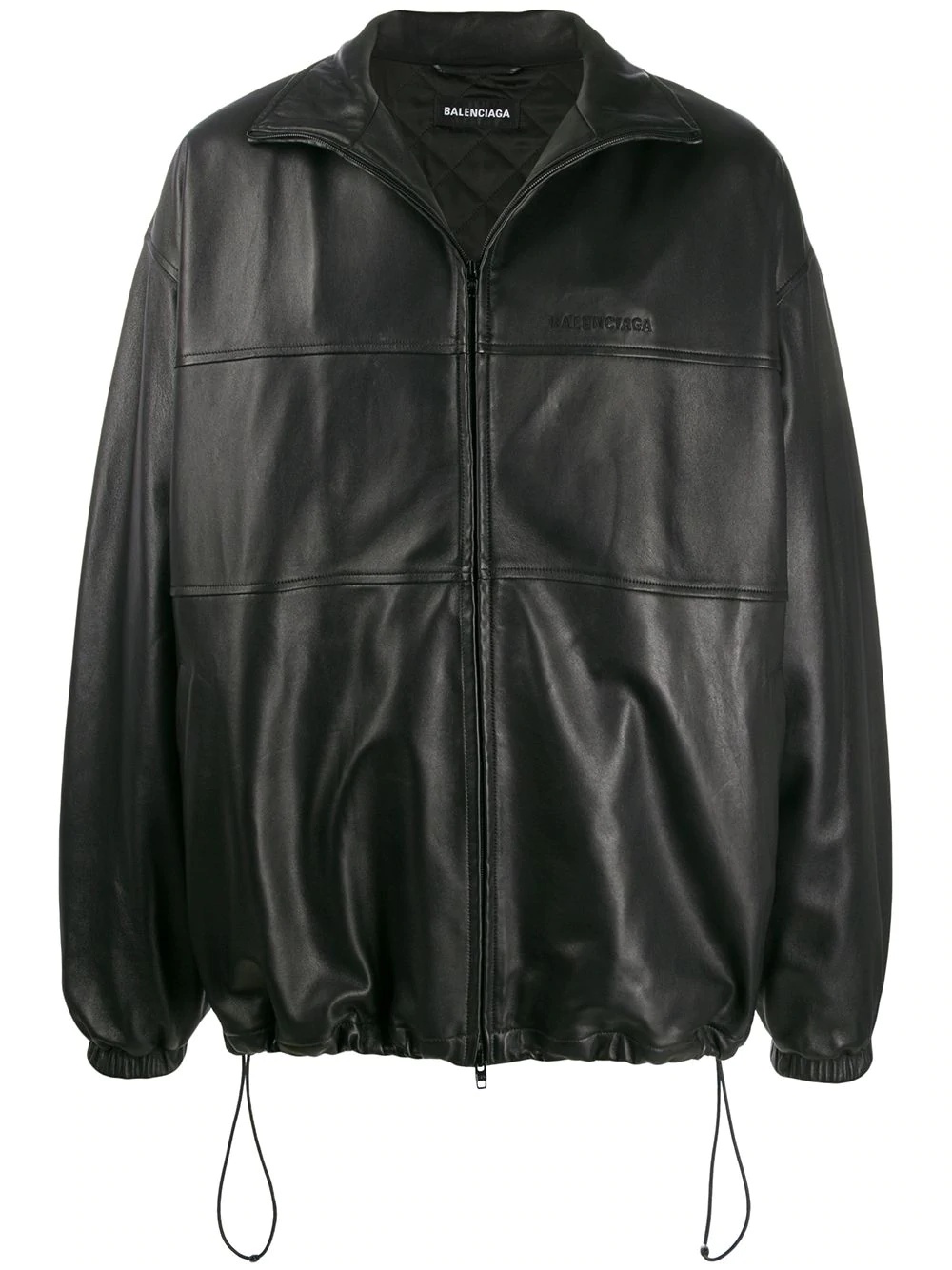 panelled bomber jacket - 1