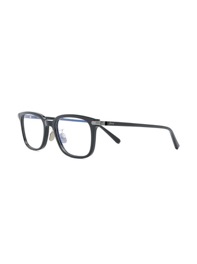 Brioni rectangular frame glasses outlook