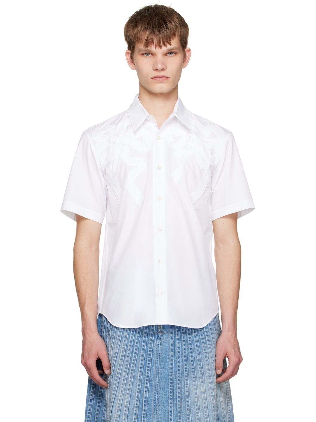 White Bows Shirt - 1